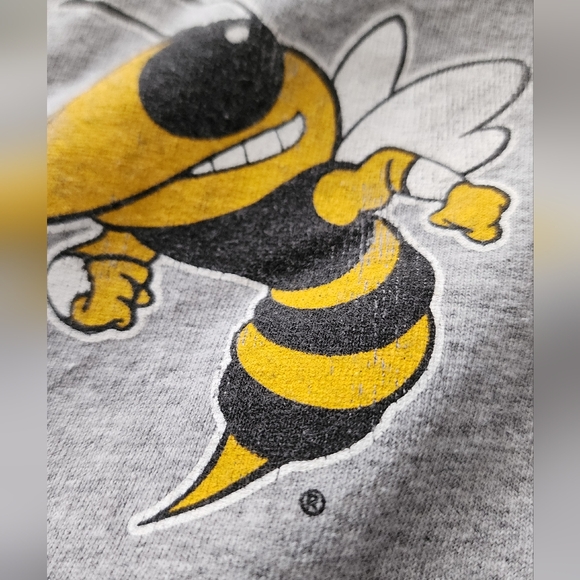 GA TECH Fanatics Graphic Longsleeve Tshirt Heather Gray Mens XL - Picture 3 of 7